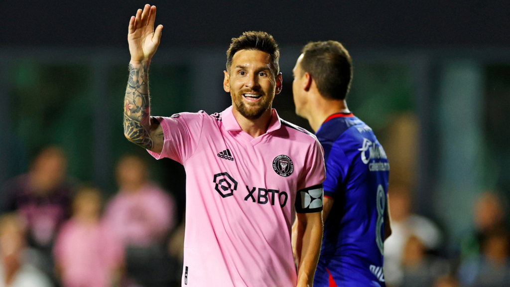 Lionel Messi made his long-awaited debut with Major League Soccer side Inter Miami on Friday, scoring the game-winning goal in a 2-1 victory over Cruz Azul. The seven-time Ballon d'Or winner curled in a magnificent free-kick strike from outside the box in the 94th minute to seal the win.