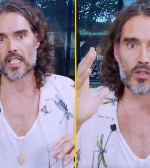 "Russell Brand addresses serious 'criminal' allegations in a video response after receiving unsettling letters from mainstream media and a newspaper."