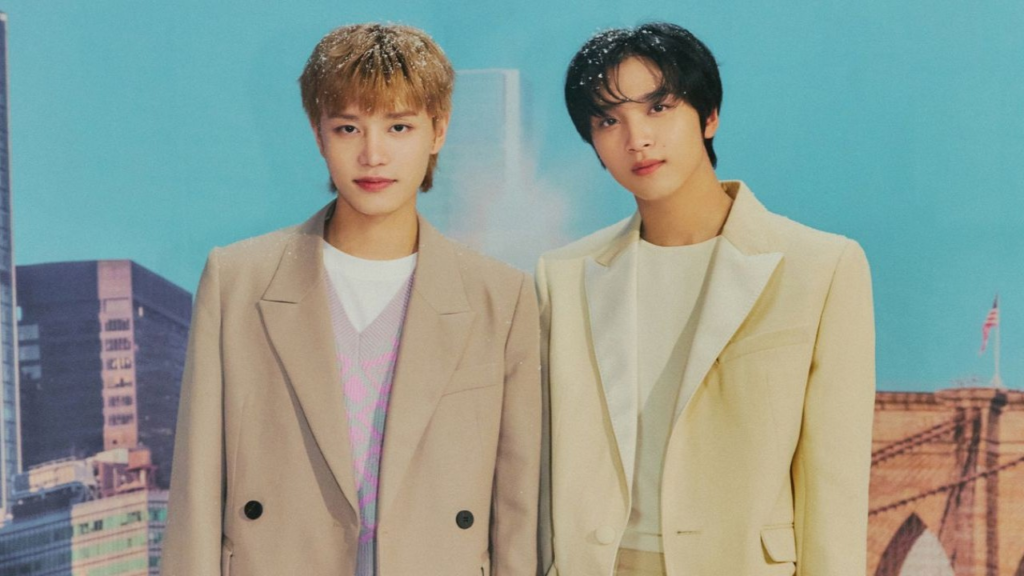 "NCT U's Taeil and Haechan have dropped a visually captivating music video for 'N.Y.C.T,' where they wander through the enchanting streets of New York City under the moonlight. Dive into this mesmerizing journey with them."