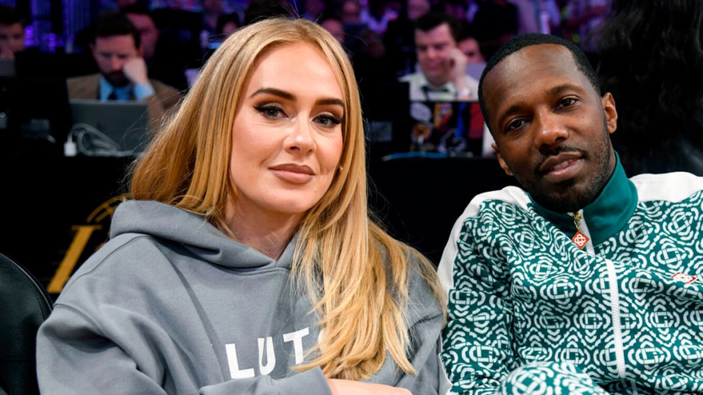 English pop star Adele hints at a secret marriage, referring to Rich Paul as her "husband" during a live concert in Las Vegas. 