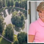 "Karen Spencer's Instagram posts at Althorp House unveil the enchanting beauty of Princess Diana's final resting place, touching the hearts of her admirers."