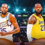 "LeBron James and Kevin Durant face off for the first time in almost five years in a thrilling NBA preseason game, with the Suns defeating the Lakers 123-100."
