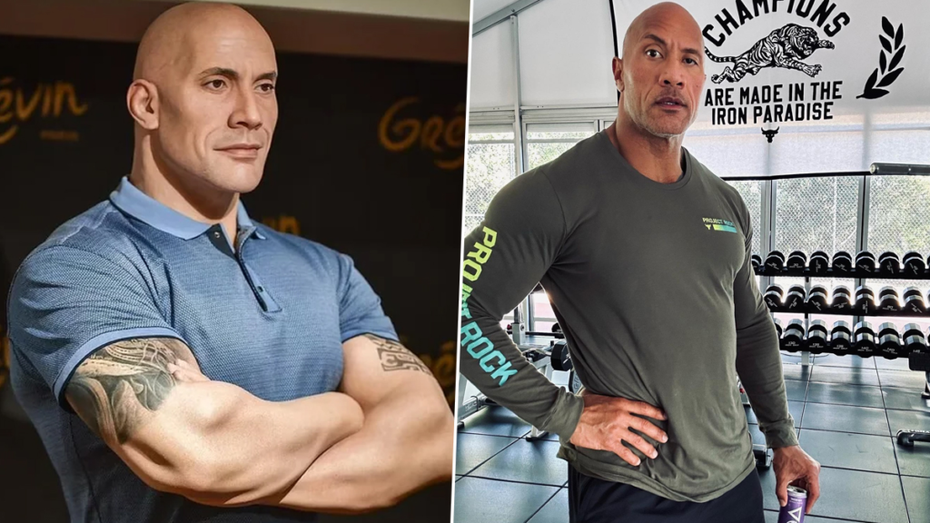 "Paris's Grevin Museum acts urgently to rectify The Rock's wax figure's skin tone after backlash. The Rock himself calls for changes."

