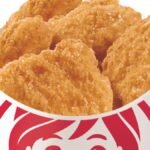 "Discover joy with Wendy's holiday giveaway! Enjoy a free 6-piece chicken nuggets every Wednesday with any purchase. A festive treat to beat the holiday blues!"