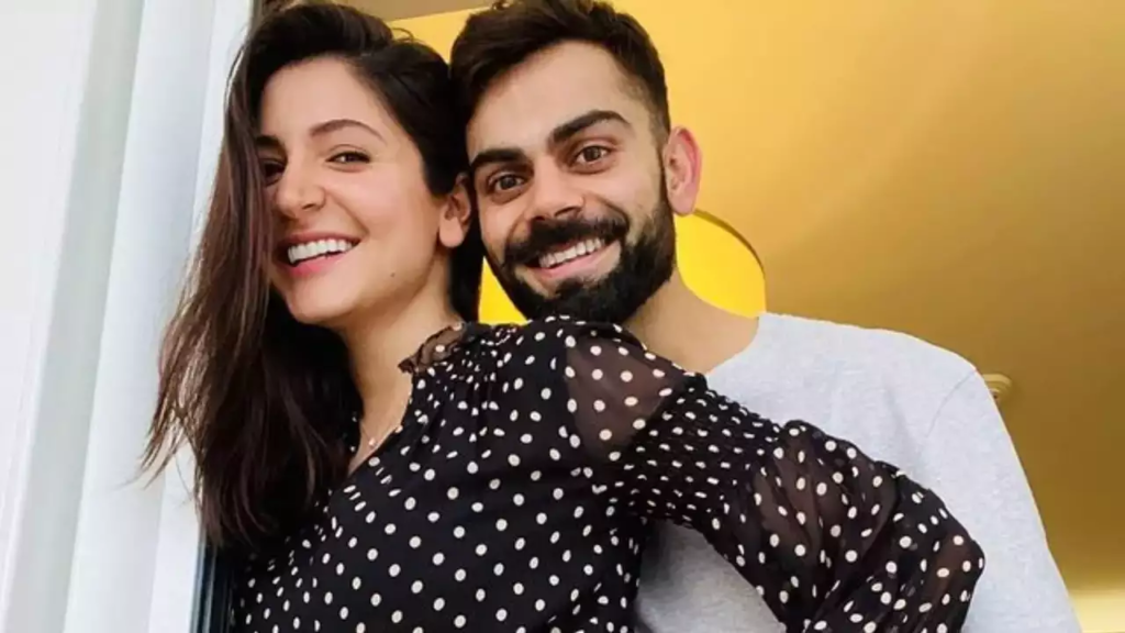 "Dressed in elegance, Anushka Sharma and Virat Kohli confirm their second baby with a joyous video, sparking a wave of social media celebration."
