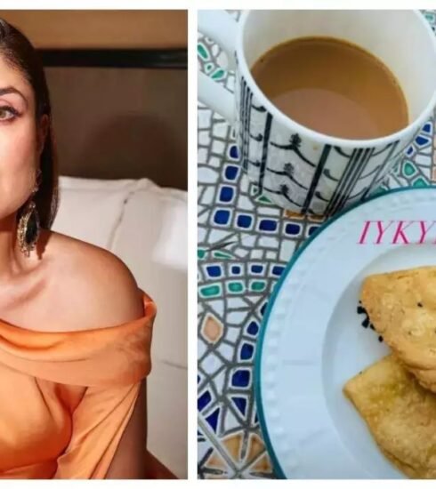 "Bollywood's Kareena Kapoor Khan shares a festive glimpse on Instagram, savoring Diwali snacks. Explore her joyful celebration and upcoming projects in the industry."