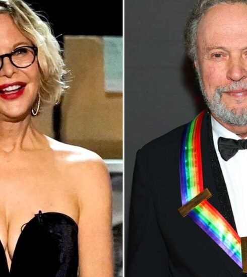 "Explore Meg Ryan's captivating appearance in a strapless black gown, paying homage to co-star Billy Crystal at the Kennedy Center Honors. Exclusive details on Hollywood Life."