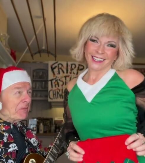 "Join Toyah Willcox and Robert Fripp in spreading holiday joy with their rendition of Slade's 'Merry Xmas Everybody.' A festive treat and a glimpse into their musical journey."