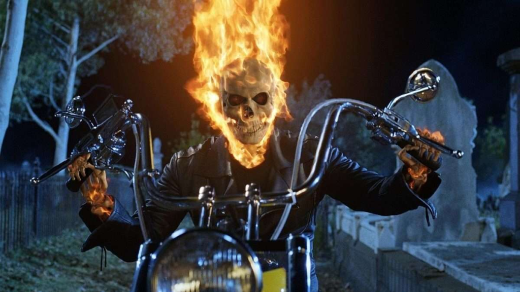 "Nicolas Cage sparks speculation about returning as Ghost Rider in a potential Marvel Cinematic Universe comeback, revealing it could be an exciting venture for fans."
