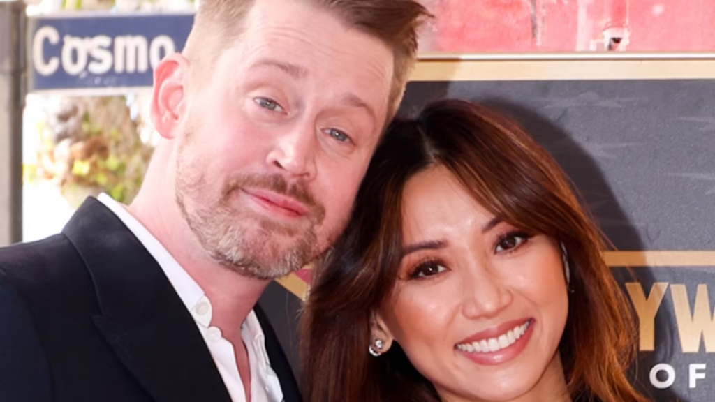"Experience Macaulay Culkin's emotional Hollywood Walk of Fame ceremony, where he shares the spotlight with fiancée Brenda Song and their two sons in a rare family appearance."

