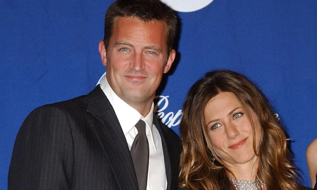 "In a heartfelt revelation, Jennifer Aniston shares the uplifting morning text she sent to Matthew Perry on the day of his passing. Contrary to expectations, Perry was on a happy and healthy journey, leaving a lasting impact from their 'Friends' days."
