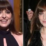 "Discover Dakota Johnson's stunning fashion journey, from a chic Tom Ford jumpsuit to a jaw-dropping sheer gown at SNL's glamorous afterparty in NYC."