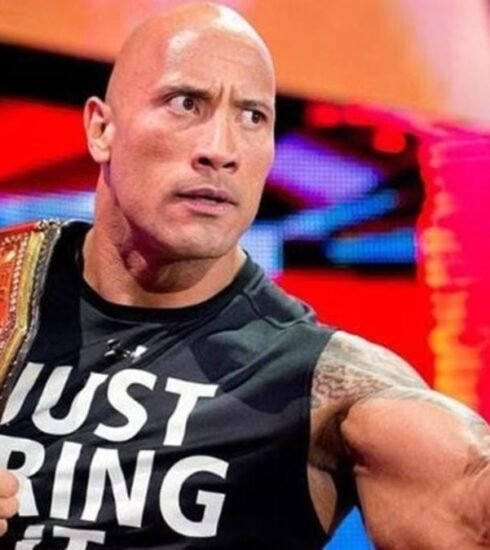 As The Rock is seen with a WWE official before Day 1 Raw, anticipation rises for a potential comeback.