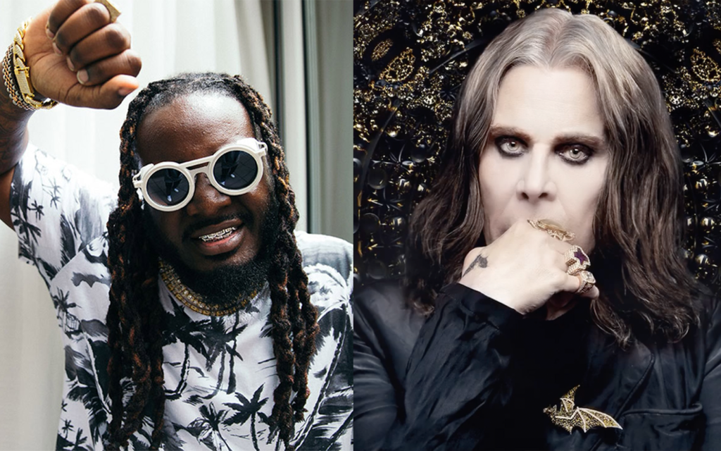 "Ozzy Osbourne lauds T-Pain's 'War Pigs' rendition on Twitter but wonders why he wasn't invited. The music world buzzes with a missed collaboration."
