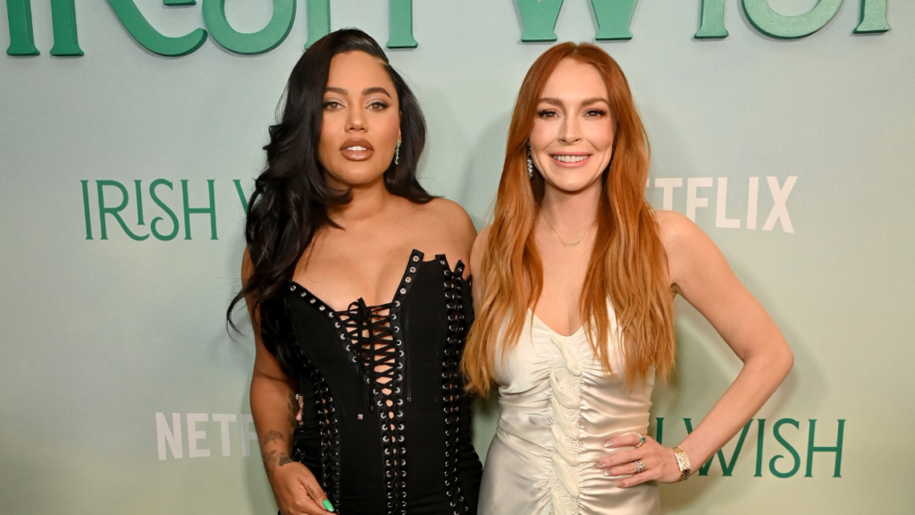 "Dive into the latest celebrity buzz as Lindsay Lohan breaks her silence on the godmother speculation swirling around Ayesha Curry's impending bundle of joy. Exclusive details on the star-studded connection and Curry's clarification revealed."






