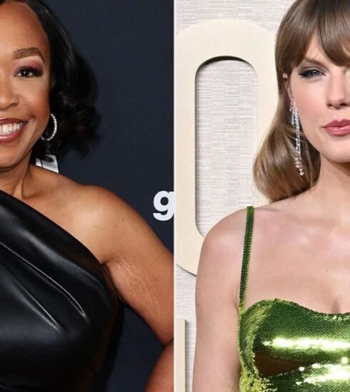 Award-winning producer Shonda Rhimes shares her surprise encounter with Taylor Swift's impromptu performance in her Grey's Anatomy office, revealing she was clueless about Swift's identity at the time.