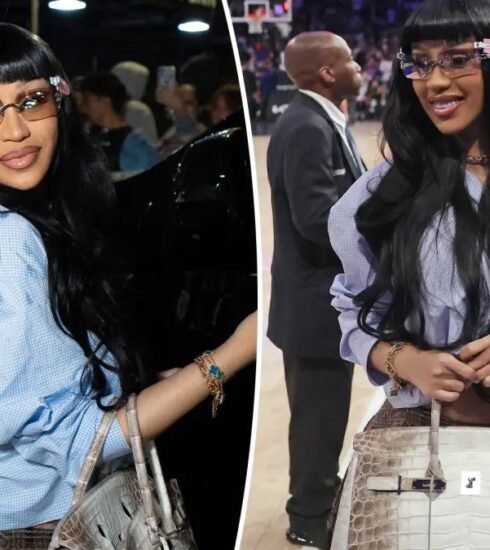 Cardi B's delayed arrival at a Knicks game due to a wardrobe malfunction adds intrigue and excitement to the courtside spectacle, showcasing the intersection of fashion and sports.