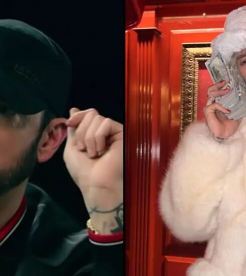 Eminem has made a shocking accusation, claiming that Machine Gun Kelly hooked up with his mother. This revelation has stirred up significant controversy in the hip-hop world.