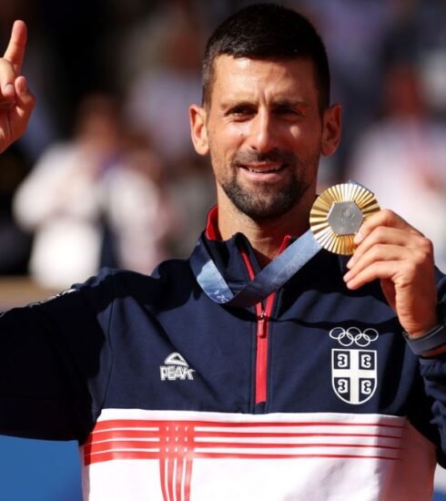 In a historic match, Novak Djokovic won his first Olympic gold medal by defeating Carlos Alcaraz. This victory adds a prestigious achievement to Djokovic's career.