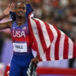 Quincy Hall delivered an impressive performance in the 400 meters, coming from behind to clinch gold at the Olympics. His victory marks a significant achievement for U.S. track and field.