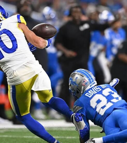 "In a thrilling NFL matchup, the Detroit Lions clinched an overtime victory over the Los Angeles Rams. Jameson Williams delivered a standout performance, proving pivotal in the Lions' dramatic win. Discover how Williams' breakout game led to this unforgettable finish."