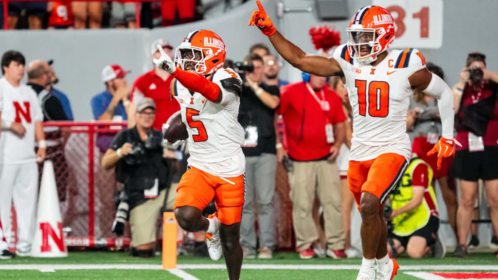 In a dramatic overtime showdown, No. 24 Illinois secured a stunning 31-24 victory against No. 22 Nebraska. This hard-fought win highlights Illinois' determination and strategy, leaving fans on the edge of their seats.






