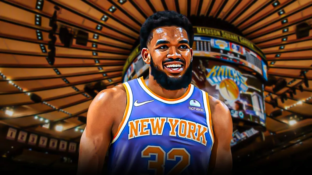 In a surprising move, the New York Knicks have traded Julius Randle and Donte DiVincenzo to the Minnesota Timberwolves in exchange for superstar Karl-Anthony Towns. This bold decision aims to bolster the Knicks' chances for a deeper playoff run, shifting the balance of power in the Eastern Conference. Fans and analysts alike are eager to see how this trade will impact the Knicks' season.






