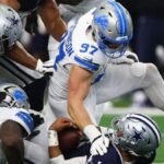 In a press conference today, Lions head coach Dan Campbell confirmed that rookie standout Aidan Hutchinson has fractured his tibia. This injury poses significant challenges for the team's defensive lineup as they navigate the remainder of the season. Fans and analysts alike are left wondering how this setback will affect the Lions' performance on the field.