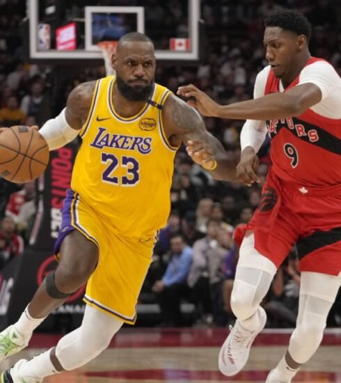 In a thrilling matchup, LeBron James led the Los Angeles Lakers to a decisive victory against the Toronto Raptors, showcasing exceptional skill and determination. The Lakers are making significant strides this season, with James's performance being a pivotal factor in their success.