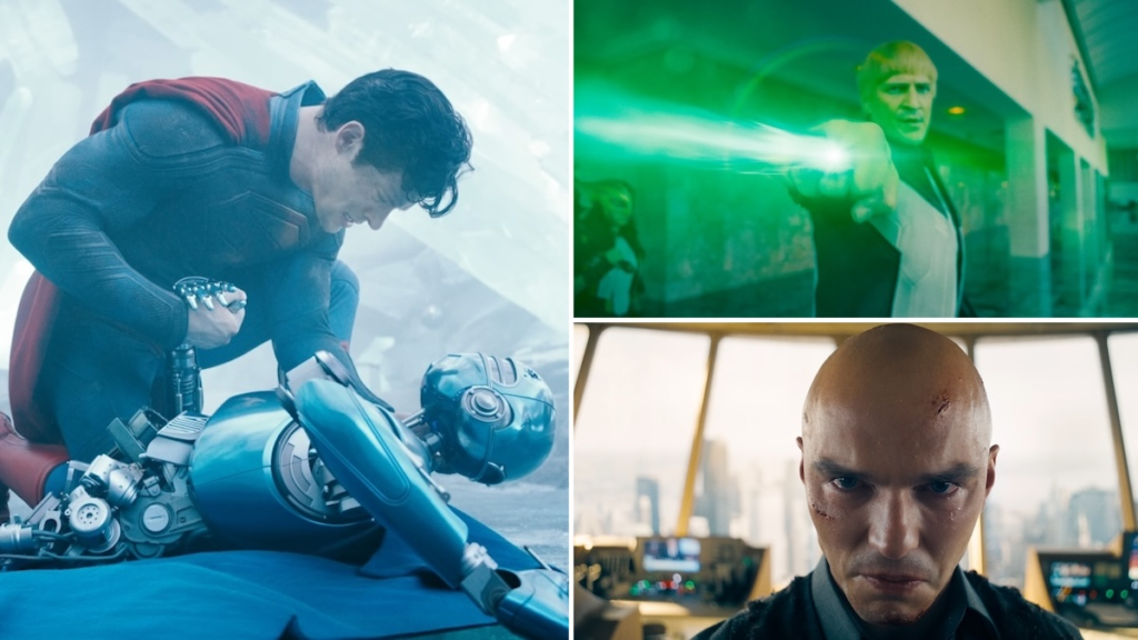 "The new ‘Superman’ trailer from James Gunn presents a darker, grittier take on the Man of Steel, showcasing Green Lantern, Hawkgirl, and Krypto the Superdog. Gunn reveals that the film will embrace the full scope of the superhero mythology."






